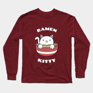 Ramen Kitty Long Sleeve T-Shirt